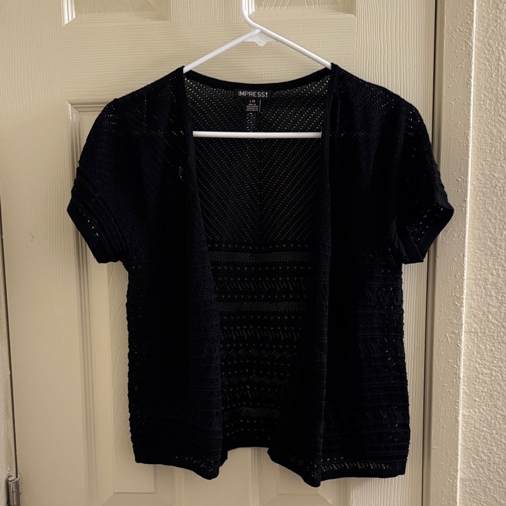 Black shawl
